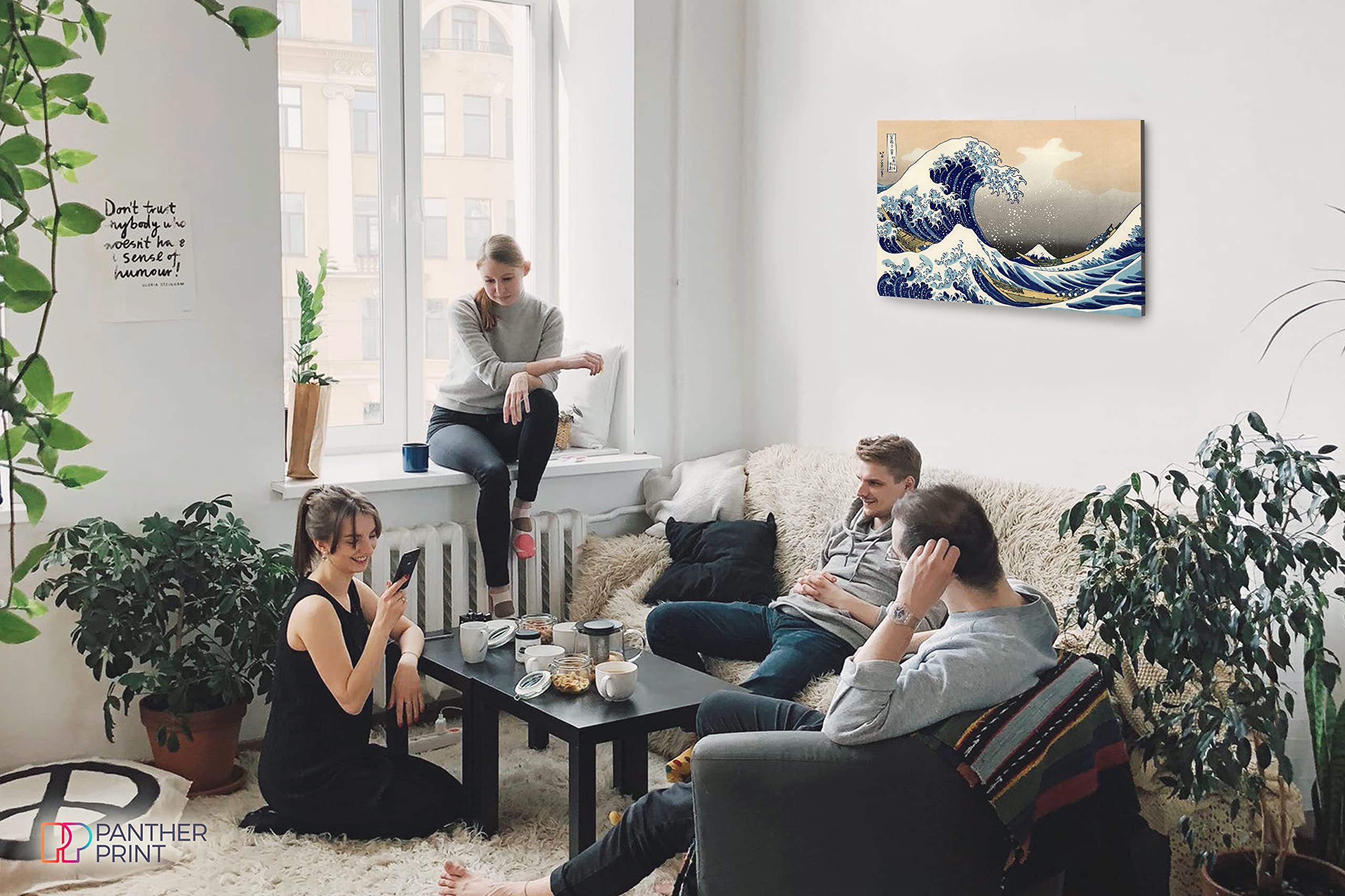 絵画 85cm x 73 cm T・YOSHIDA「雪山風景」 油彩画 額縁外寸65.0x57.5x5